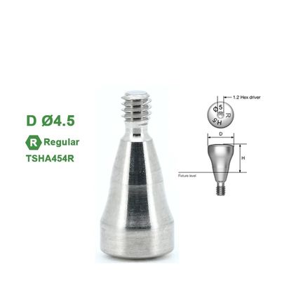 Osstem GS(TS)® Titanium Healing Abutment Compatible  Hiossen Mini / Regular