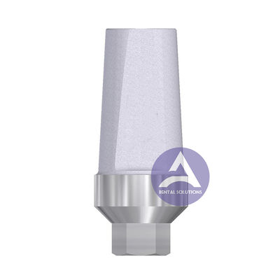 MIS Seven® Titanium Straight Cemented Abutment Compatible  NP 3.5mm/ RP 4.5mm