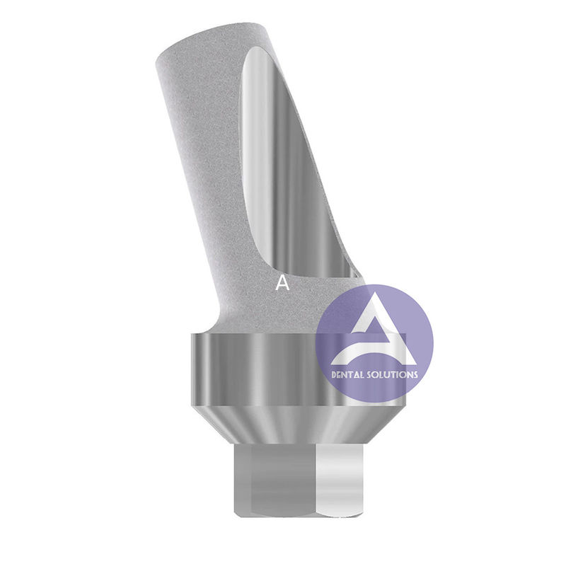 Zimmer Screw-Vent® Titanium Angled Abutment  NP 3.5mm/ RP 4.5mm/ WP 5.7mm -- 15°/25° Degree
